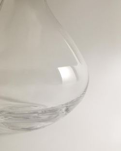 Zara Home кувшин из стекла, цвет серебристый, 26.5 см