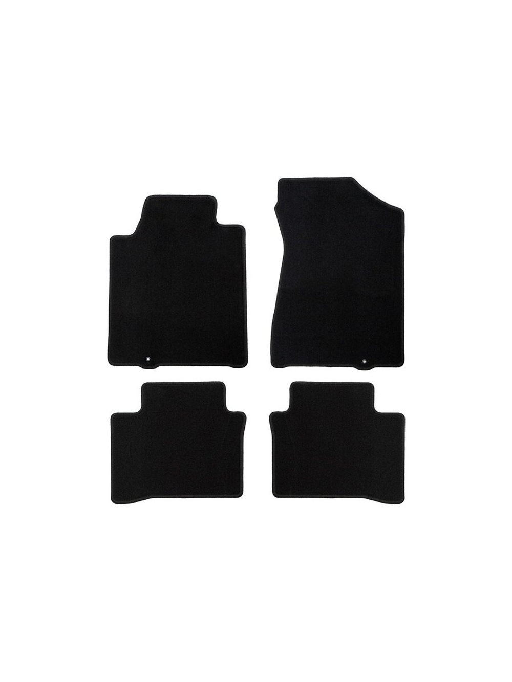 Коврики в салон для NISSAN Teana II 2008-2011, 2011-2014, седан, 4 шт. (текстиль) KLEVER01362301200K