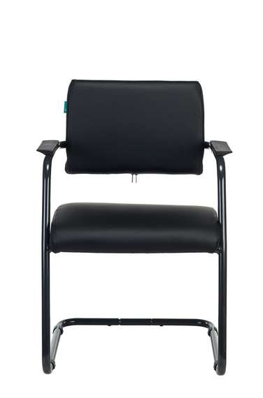 Кресло Бюрократ CH-271N-V черный Leather Black эко.кожа полозья металл черный