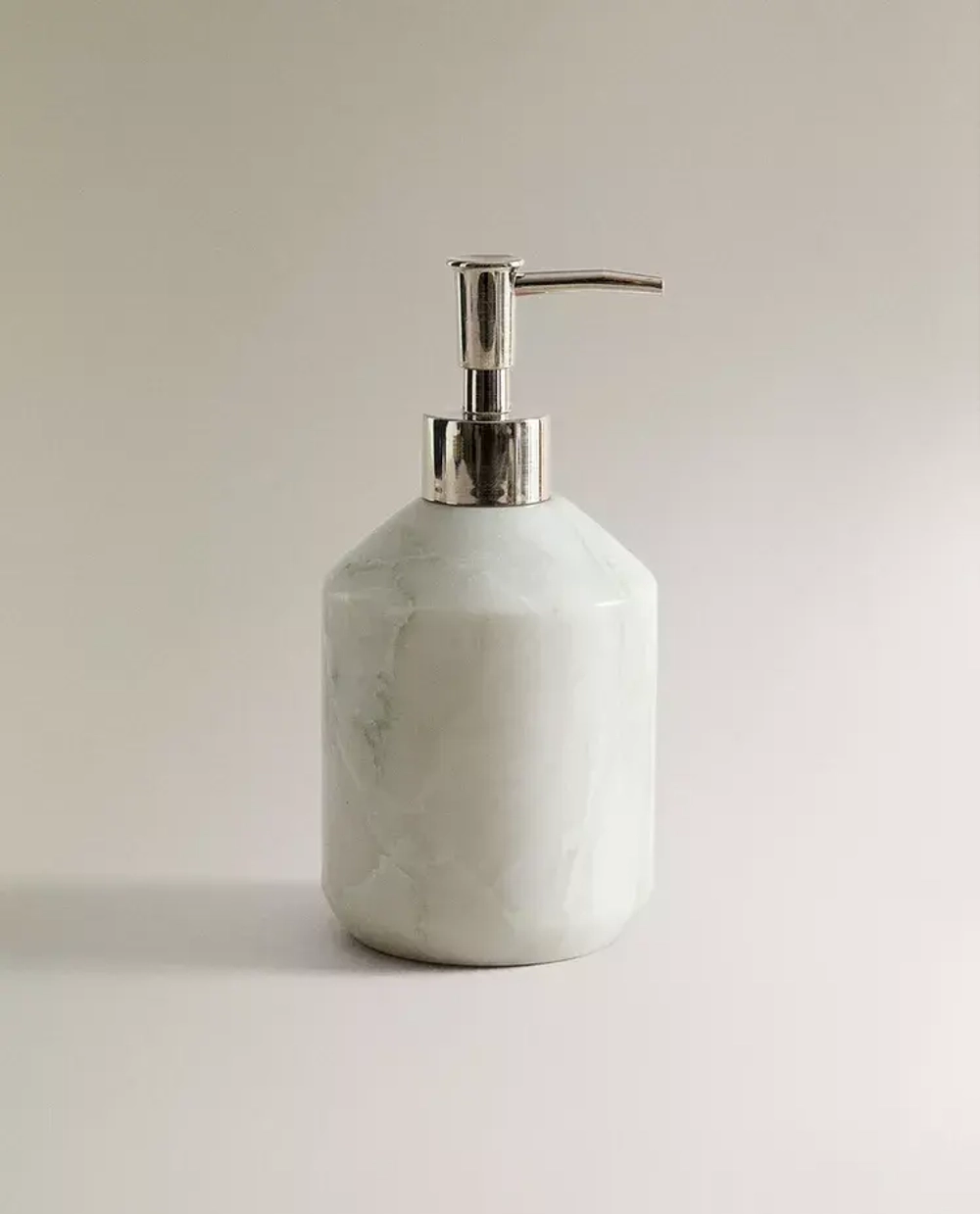 ZARA HOME МРАМОРНЫЙ ДОЗАТОР МЫЛА, ЗЕЛЕНЫЙ