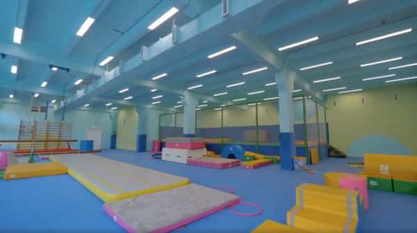 Оснащение развивающих центров спортивной гимнастики - комплектация большого зала
