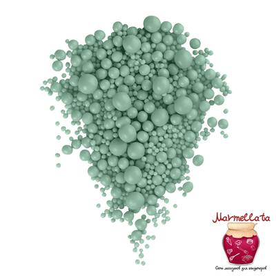 Шоколадный декор "Жемчуг ИЗУМРУД" 3 размера №224, 100 гр.