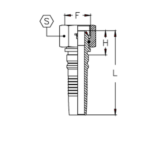 Фитинг DN 25 BSP (Г) 1.1/4 Interlock