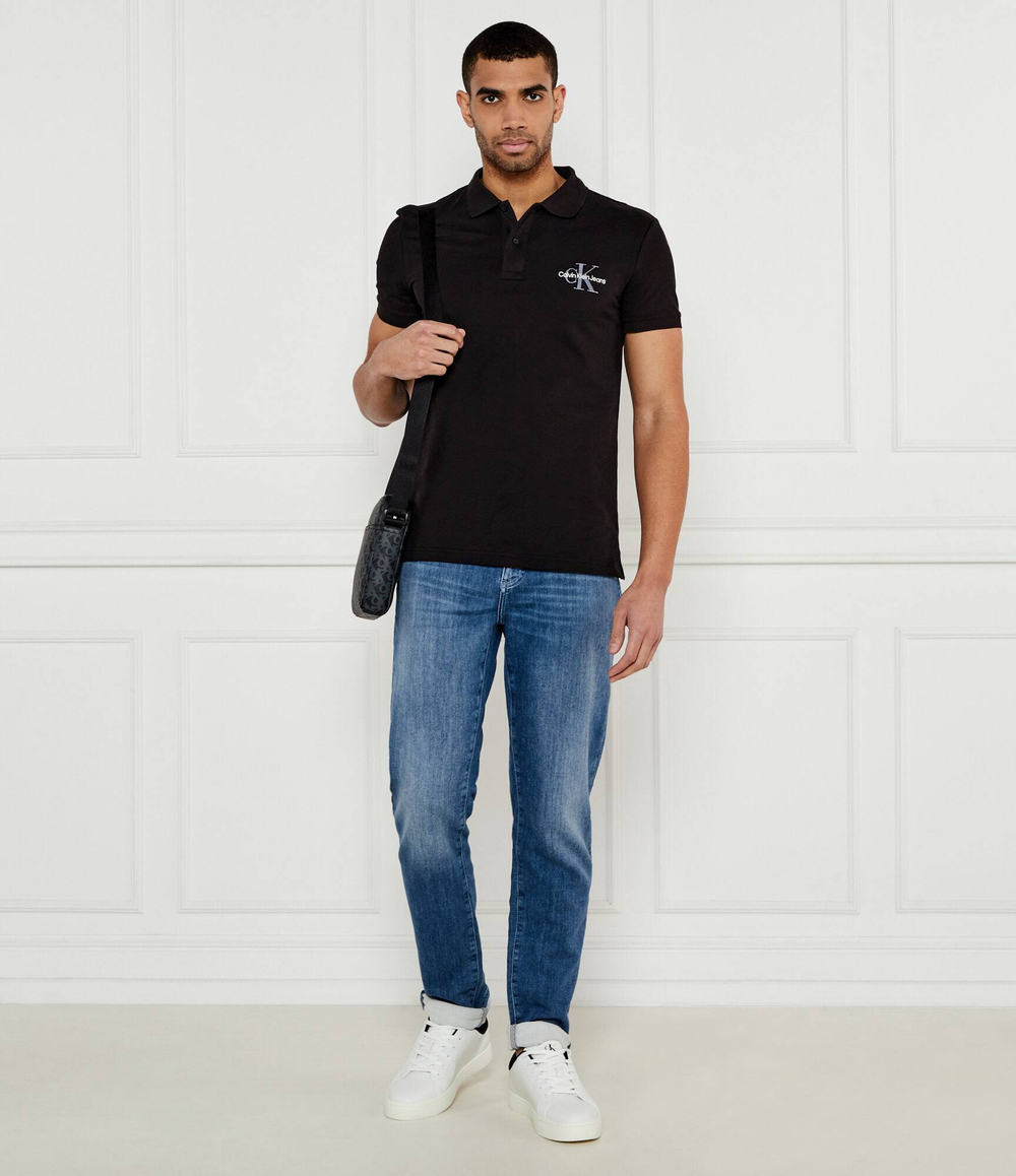 Поло CALVIN KLEIN JEANS - черный(J30J325664)