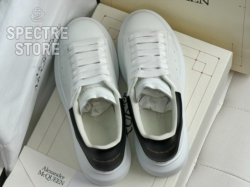 Alexander McQueen Oversized Sneaker White Black