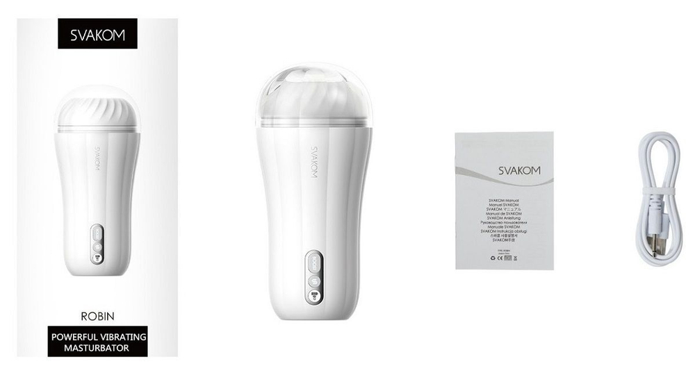 Вибромастурбатор Svakom Robin – 19,8 см, дисплей и режим BOOST