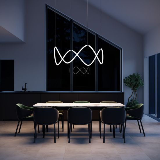 90288/1 / подвесной светильник / черный