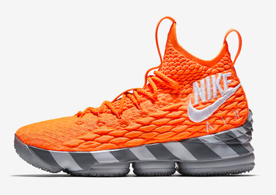 Nike LeBron 15 Orange Box