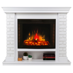 Каминокомплект Real Flame Brixton 25,5 WT с очагом Evrika 25,5