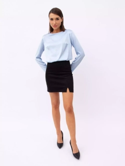 Блузка с рукавом Anyday Icon Blouse 01, цвет голубой