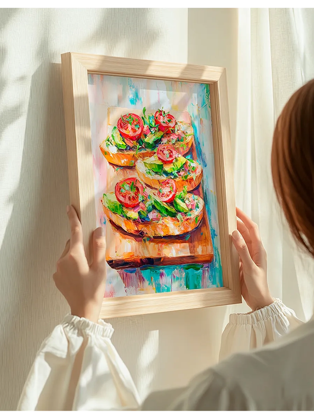 Постер 30х40 интерьерный на кухню без рамки