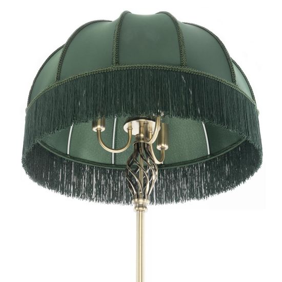 CL407932T Базель Бронза+Зеленый Торшер со столиком