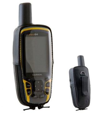 Garmin GPSMAP 64 / 62 чехол натуральная кожа, с зажимом (02-103)