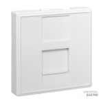 Розетка RJ45 кат, 6, 2 модуля EKF