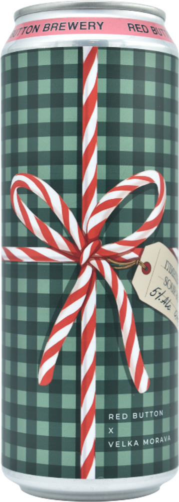 Пиво Рэд Баттон XV Рэд Велка Баттон / Red Button XV Red Velka Button 0.45 - банка