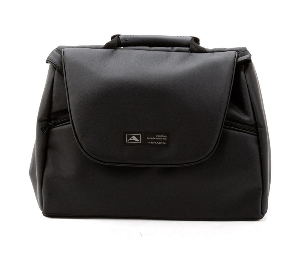 Детская коляска Adamex Nola Deluxe 2 в 1 N-SD103 (СЕРО-ЗЕЛ. КОЖА + ЧЕРН.КОЖА)