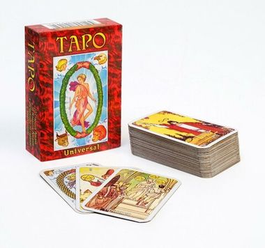 Карты гадальные Таро Универсальное (Уайта) малые (78к.) 7.5*5*2.5 см ZA005 / Задира