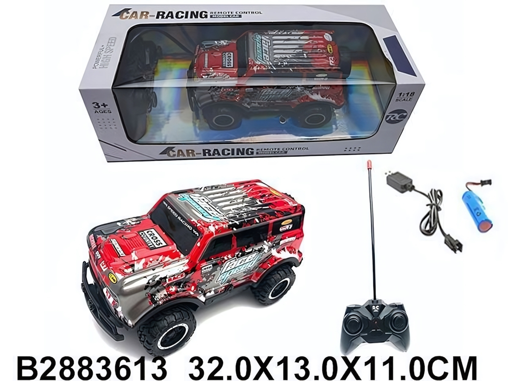 Джип на РУ, коробка 662-18D