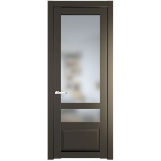 Межкомнатная дверь эмаль Profil Doors 2.5.4PD перламутр бронза стекло матовое