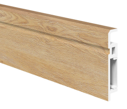 Напольный плинтус ПВХ Foresta Aviv Дуб Монтара FA 006 2000х70х13 мм