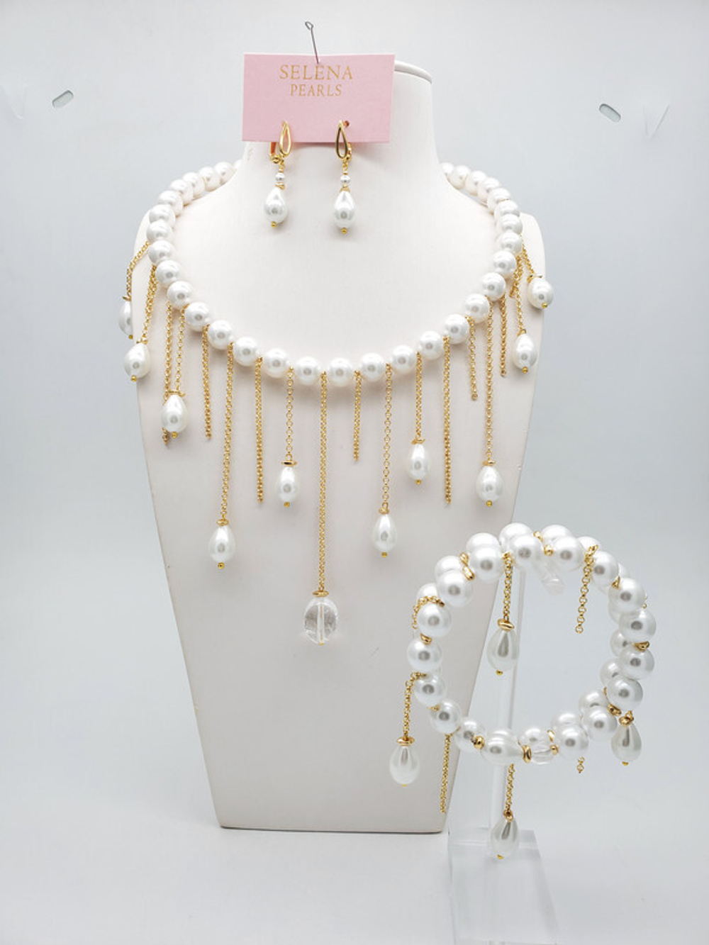 91001212 Браслет SELENA PEARLS