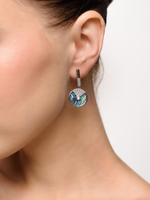 Серьги "Shiny Discs Nacre"