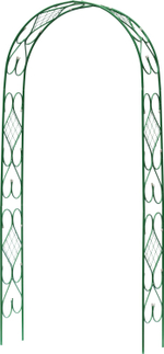 GRINDA АР ДЕКО, 240 х 120 х 36 см, разборная, стальная, декоративная арка (422251)