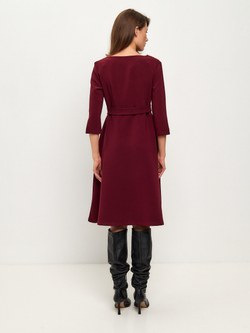 Платье для беременных и кормящих мам осень зима теплое