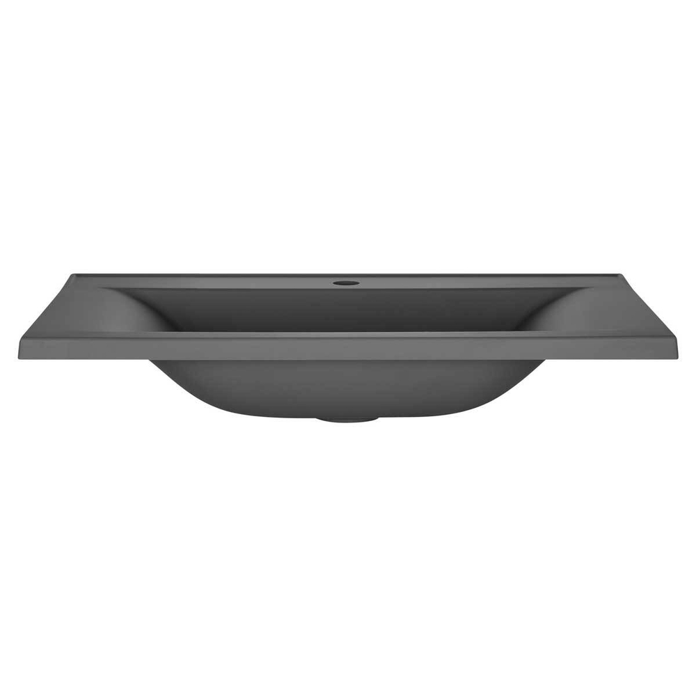 Раковина Vincea VCB-3M750G из кварцевого камня, цвет серый