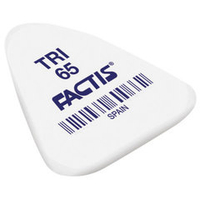 Ластик FACTIS TRI 65 (Испания), 36х33х6 мм, ассорти, треугольный, PNFTRI65