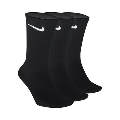 Nike Everday Lightweight Crew Sports Socks 3 Pack - Black, White