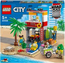 Конструктор LEGO City Community 60328 Пост спасателей на пляже