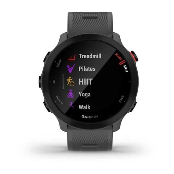 Garmin Forerunner 55 — умные часы для бега, серый цвет