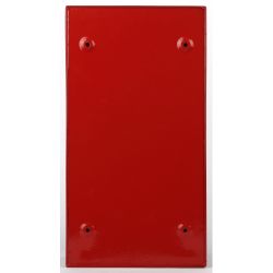 Корпус металлический ЭРА SIMPLE ЩМПг-01 (395х310х220мм) IP54 У2 красный RAL 3000 | Корпуса металлические с монтажной панелью