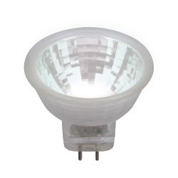 LED-MR11-3W-NW-GU4-220V GLZ21TR Лампа светодиодная. 220V. Прозрачная. Белый свет 4000K. Картон. ТМ Uniel.