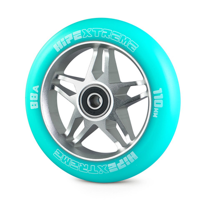 Колесо HIPExtreme H3 110*24 мм, серебро/ментоловый