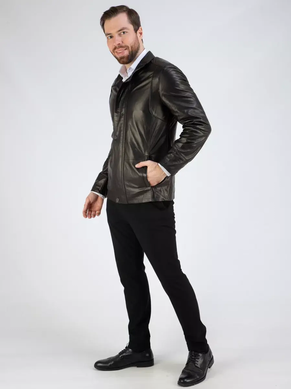 Кожаная куртка демисезонная Турция