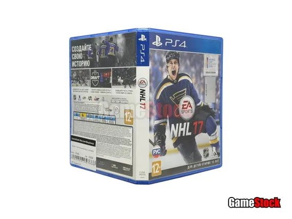 PS4 NHL 17 (Б/У, Русские субтитры, CUSA-04330)