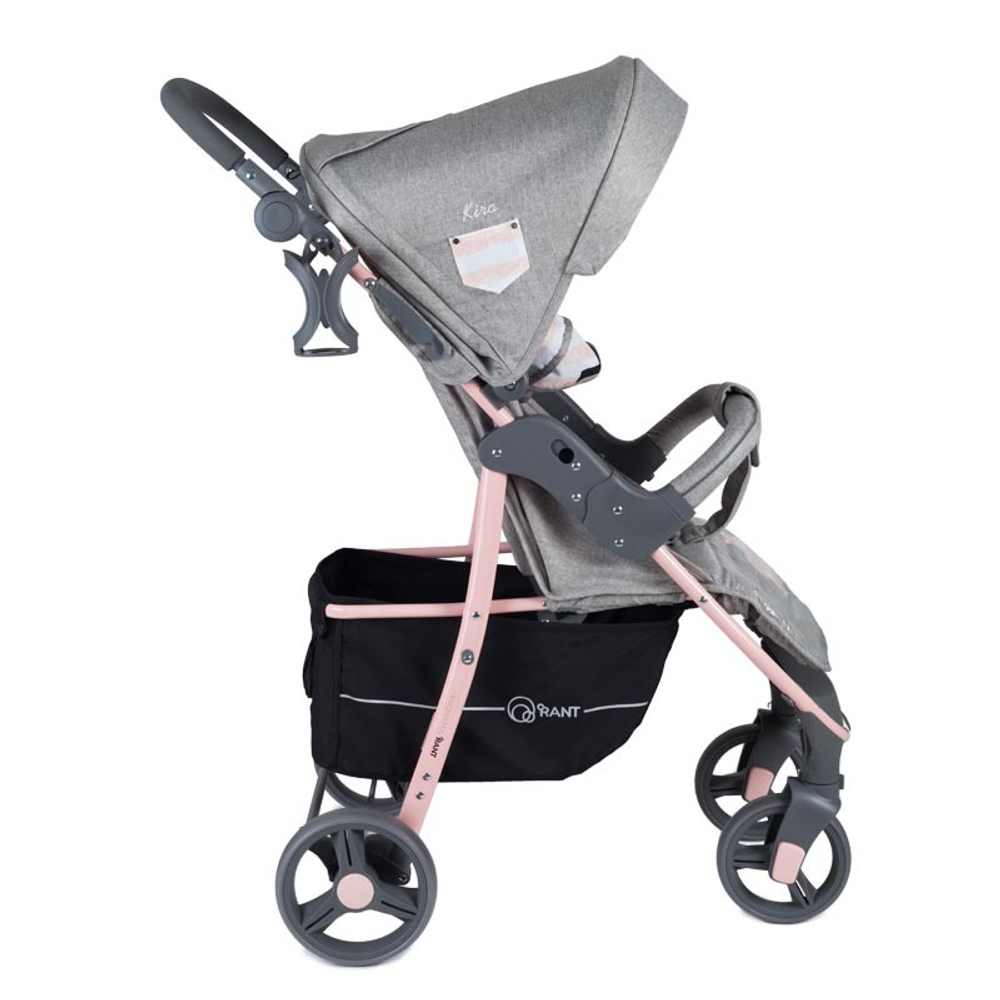 Коляска детская "KIRA Trends" RA055 Lines Peach