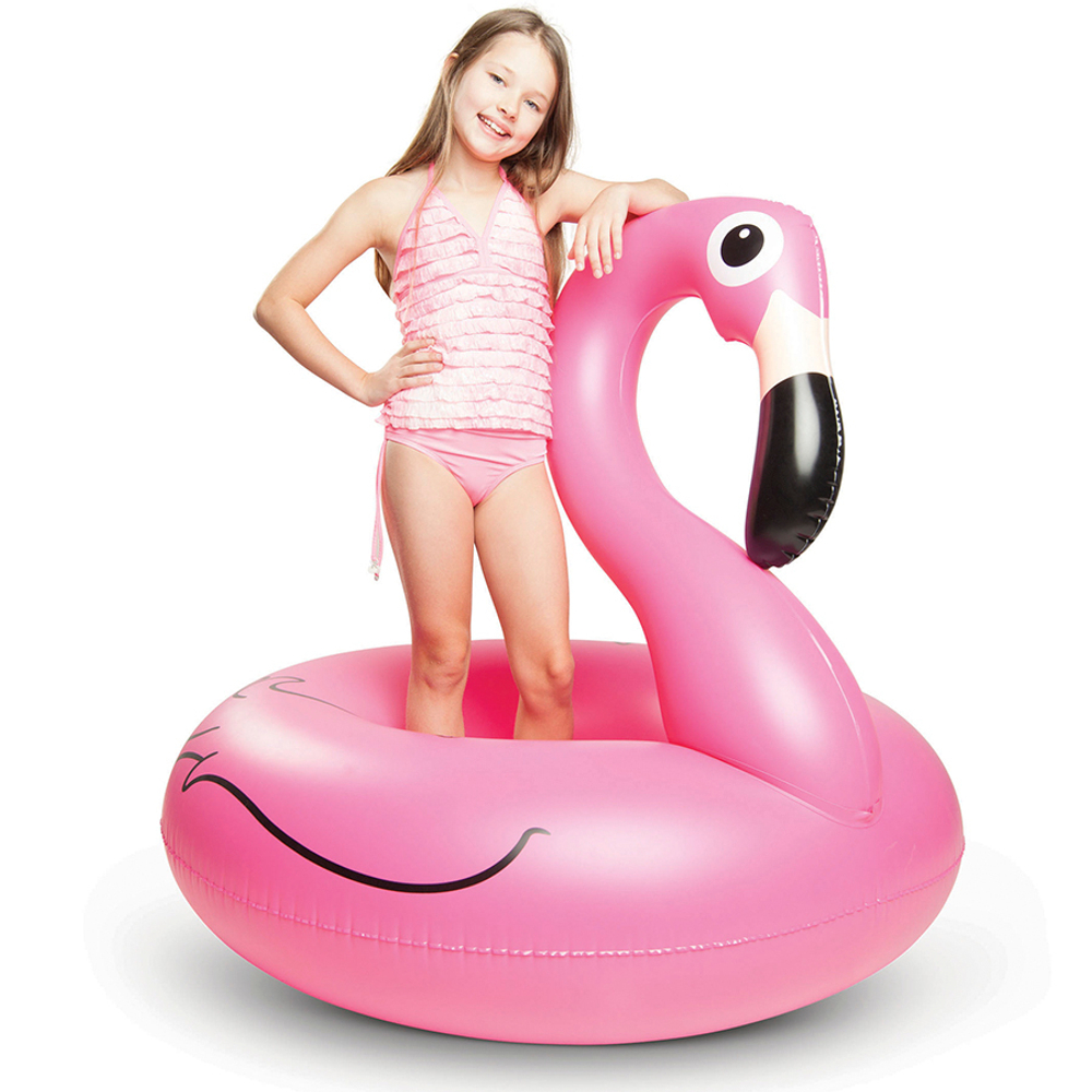Круг надувной pink flamingo