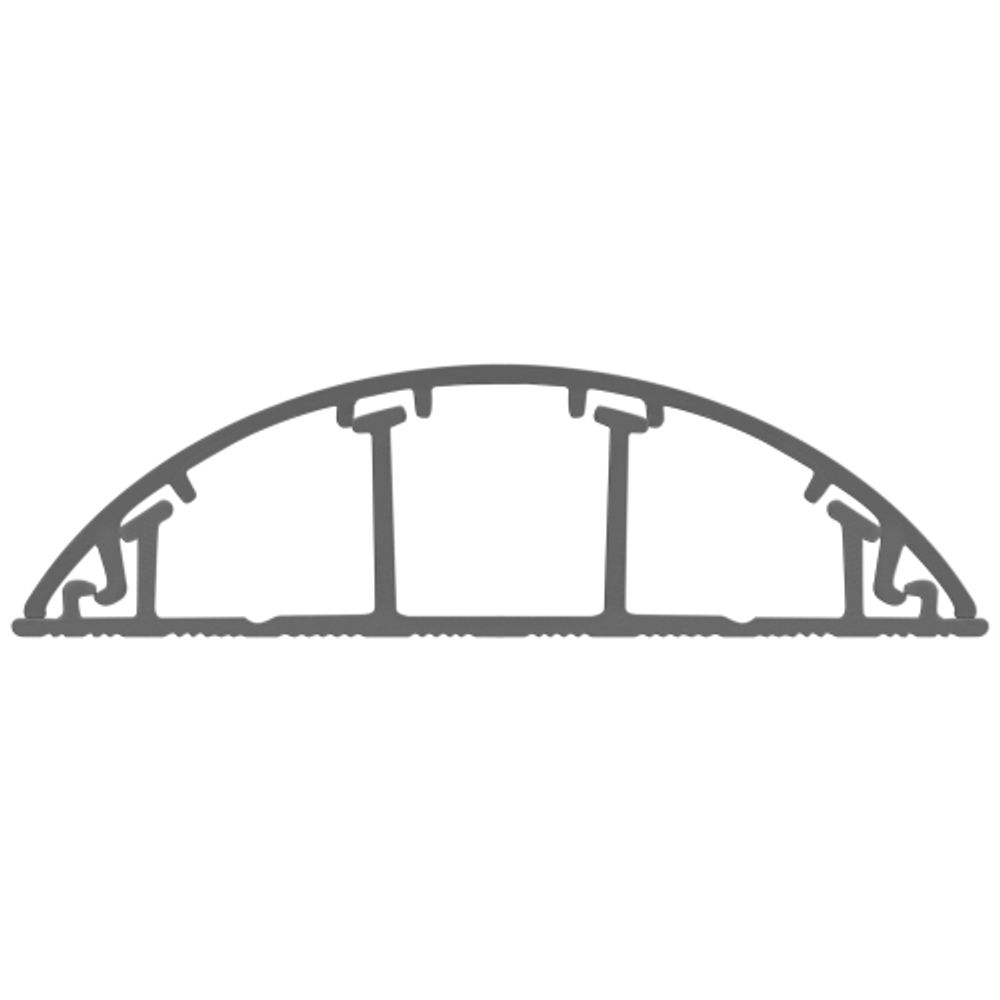 Кабель-канал ЭРА KK-70-16-FG напольный серый RAL 7046 70х16мм 42м