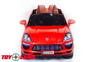 Детский электромобиль Toyland Porsche Macan красный