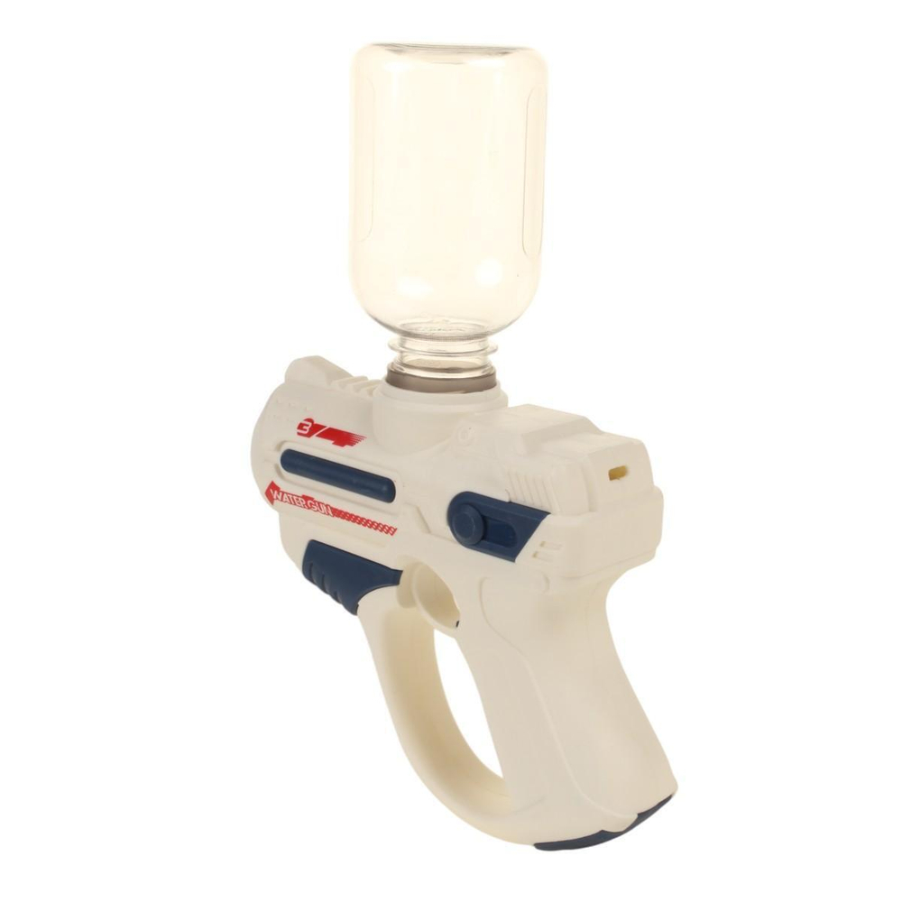 Водный пистолет 19см. с подсветкой и аккум. от USB, коробка 9008B