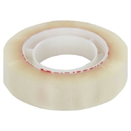 Клейкая лента 12*33, прозрачная, Brauberg