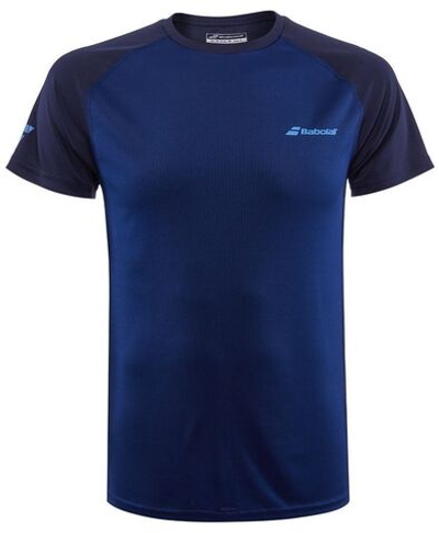 Мужская теннисная футболка Babolat Play Crew Neck Tee Men - estate blue