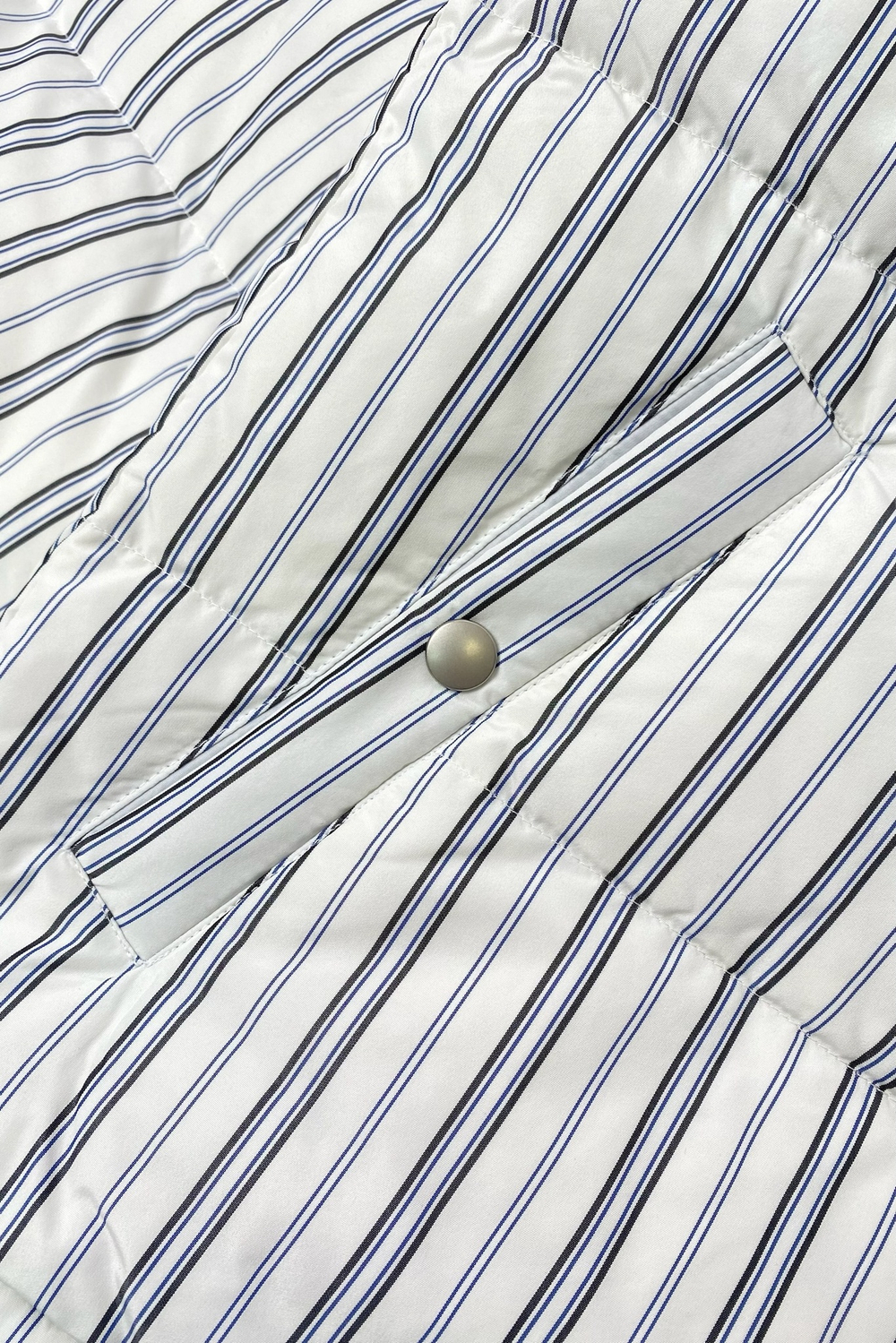 Пуховик Stussy Stripe Down Bone