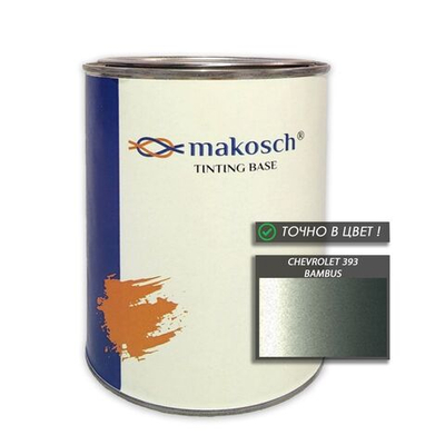 Автоэмаль makosch/CHEVROLET 393, Базовая эмаль, зелёный, перламутр, 800мл.