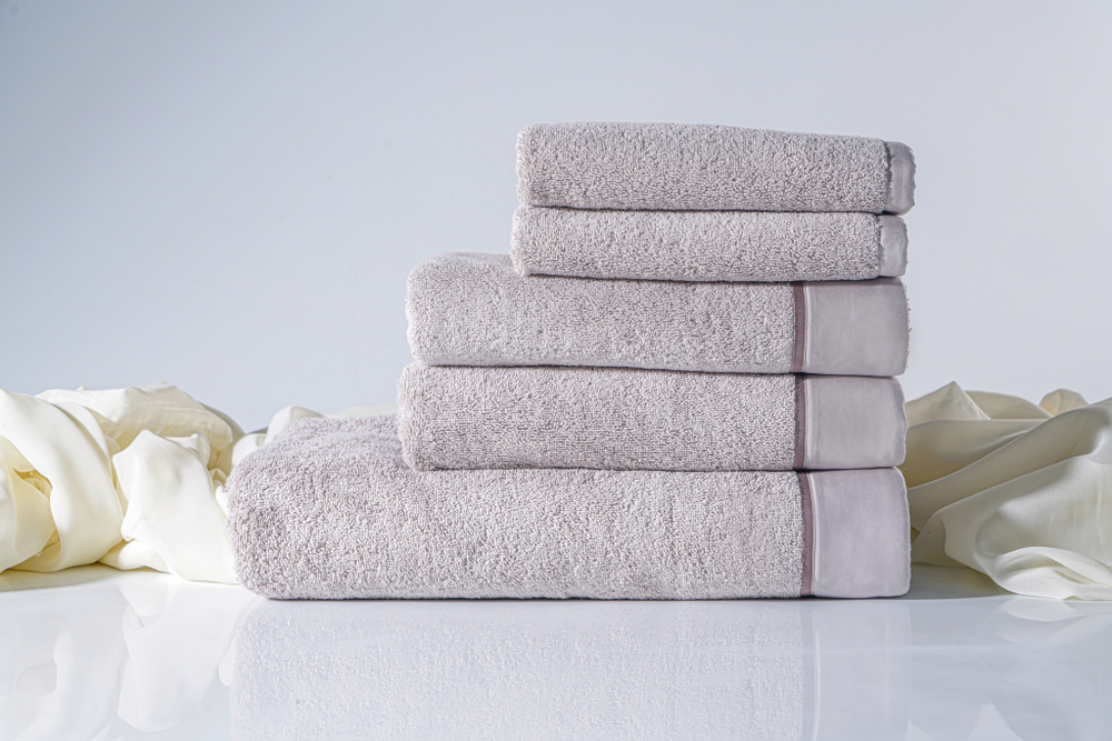 Набор полотенец 3шт Claire Batiste Atelier Brise серый