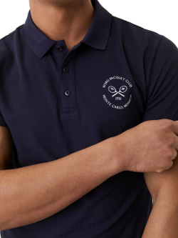 Мужское теннисное поло Björn Borg Ace Polo - night sky
