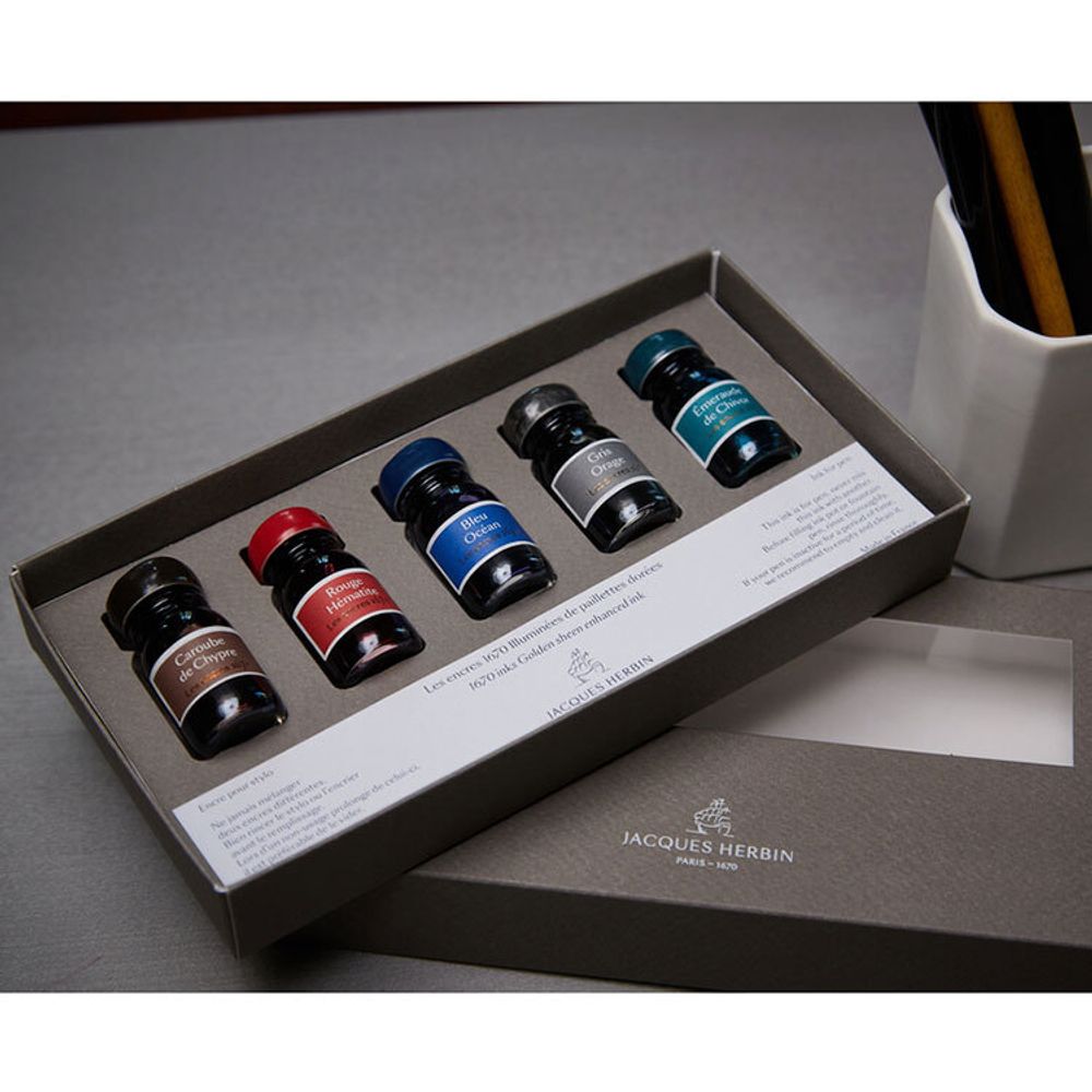 Набор чернил Herbin Prestige 1670 5х10 мл (14000JT) 3